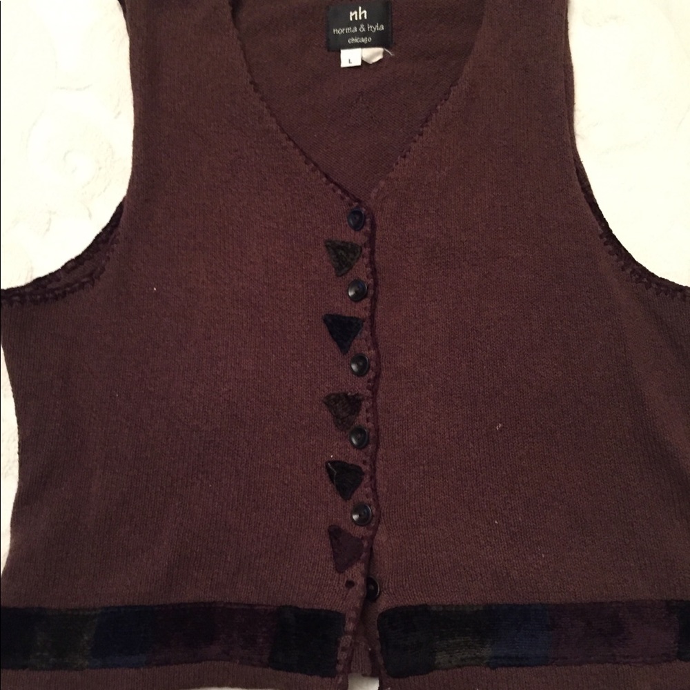 Norma and Hyla (nh) sweater vest